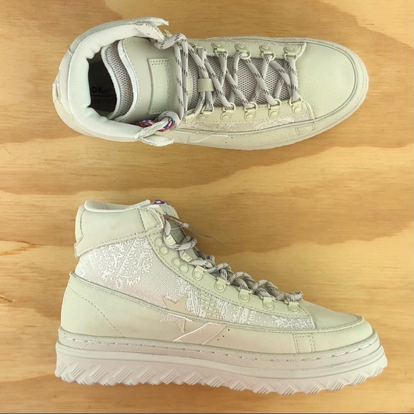 Converse x Paria /FARZANEH Pro Leather X2 High Top Hiking Sneakers Size 8 - Picture 3 of 9